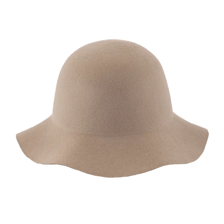 28 Eastern Acacia Drifter Felt  Hat - Timberwolf