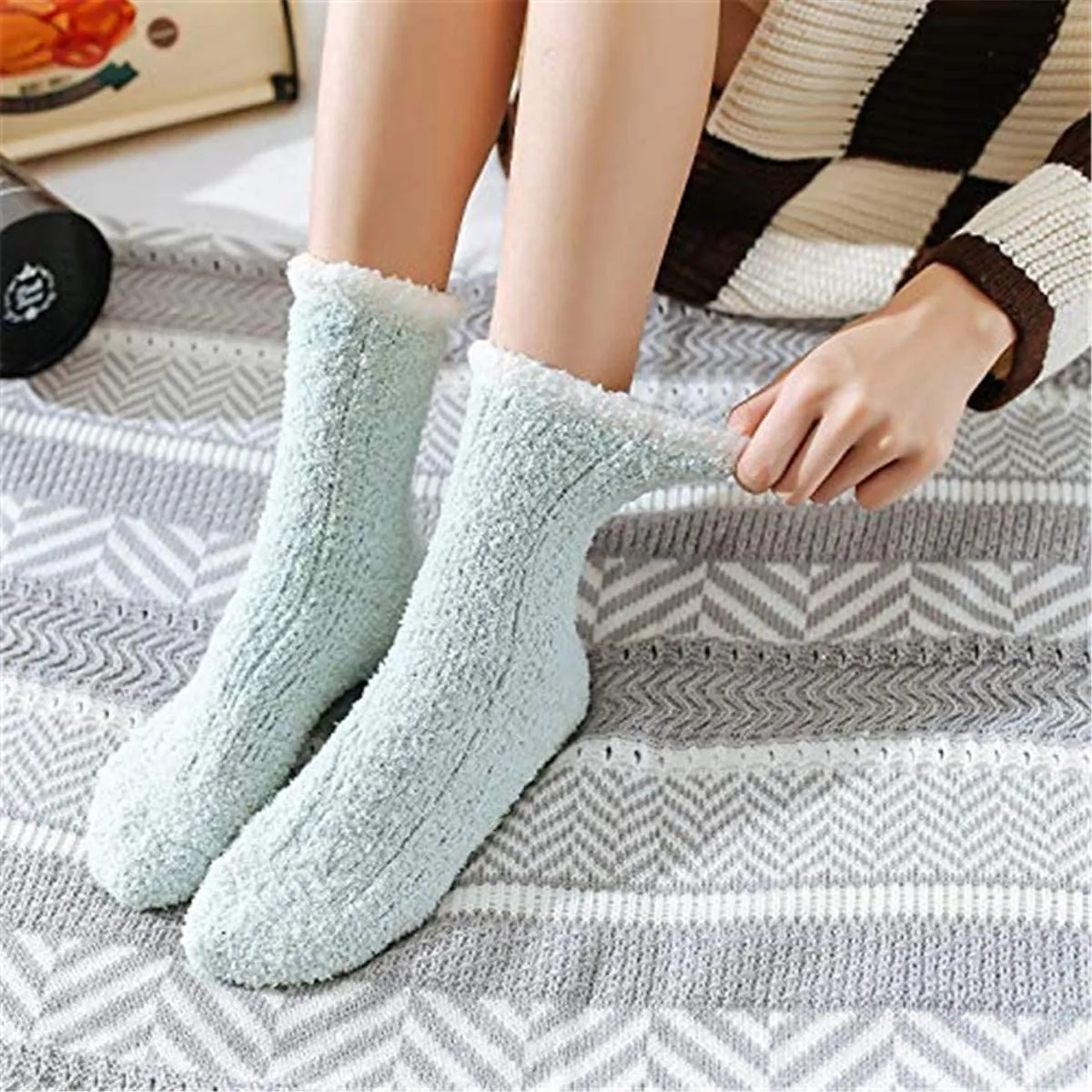 7-Pair: Women's Comfortable Sleeping Socks