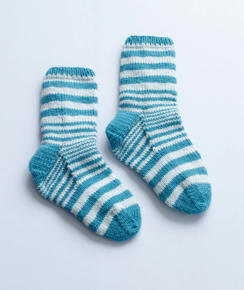 Adult Striped House Socks (Knit)