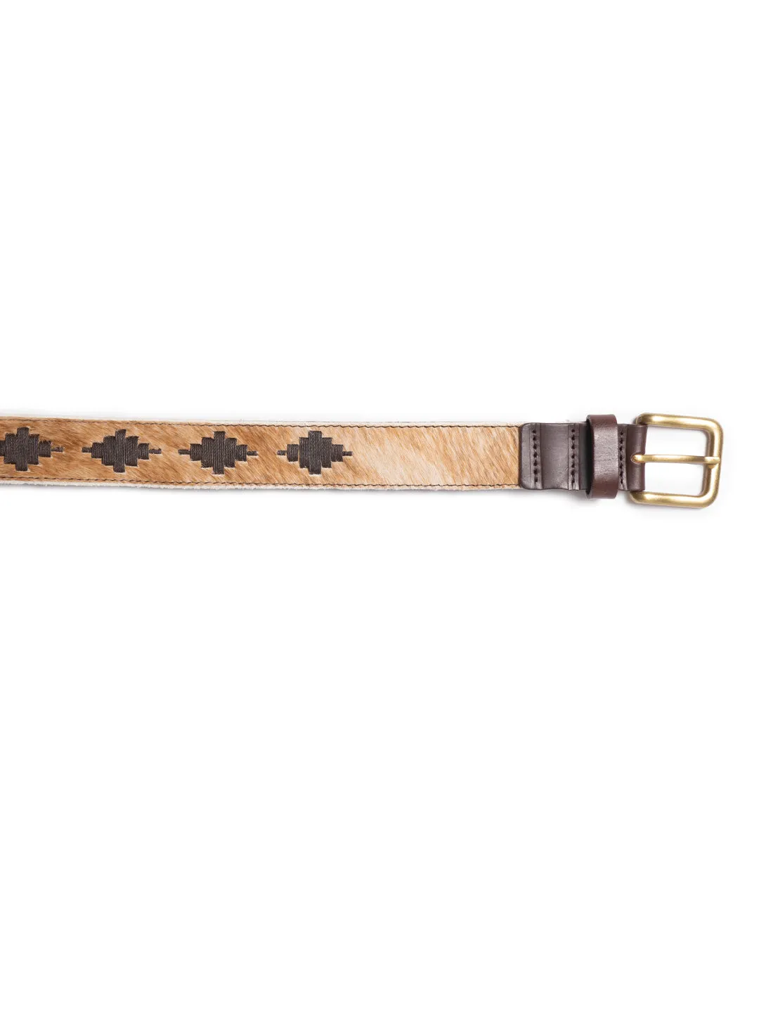 Argentinian pony hair belt