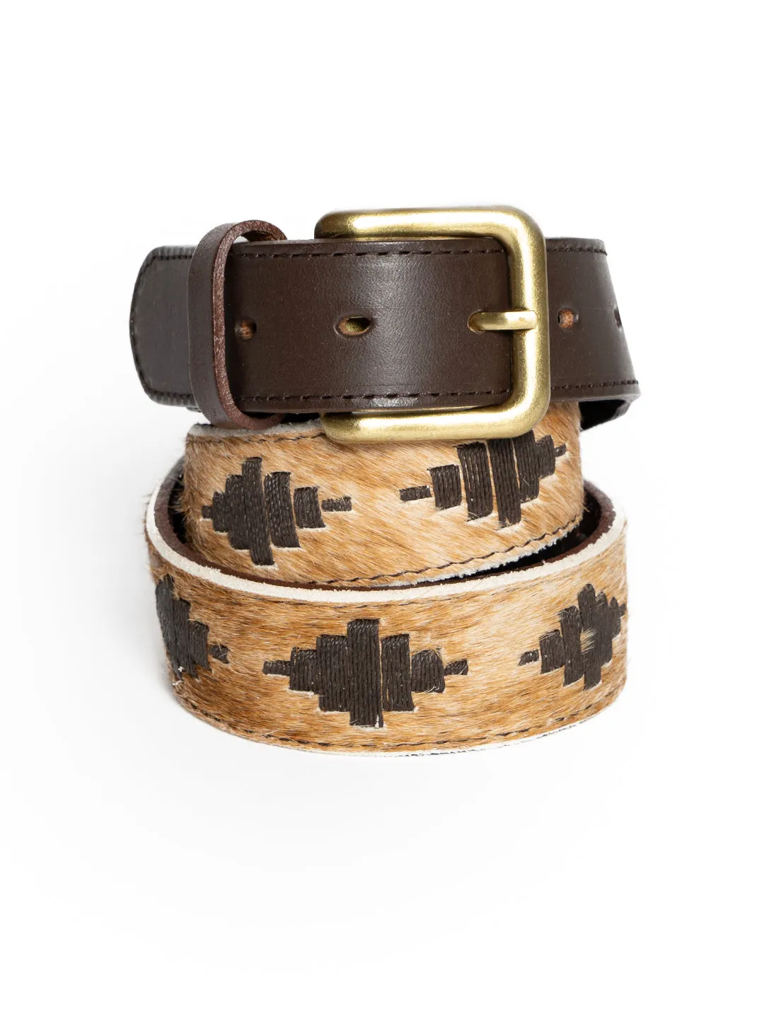 Argentinian pony hair belt