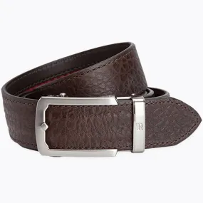 Bison Brown Luxury Ratchet Belt 1.5" [38mm]