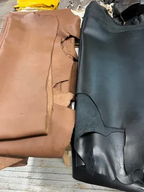 Black and Brown Leather 9oz.