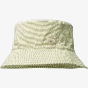 Bucket Hat Alec - green stripe