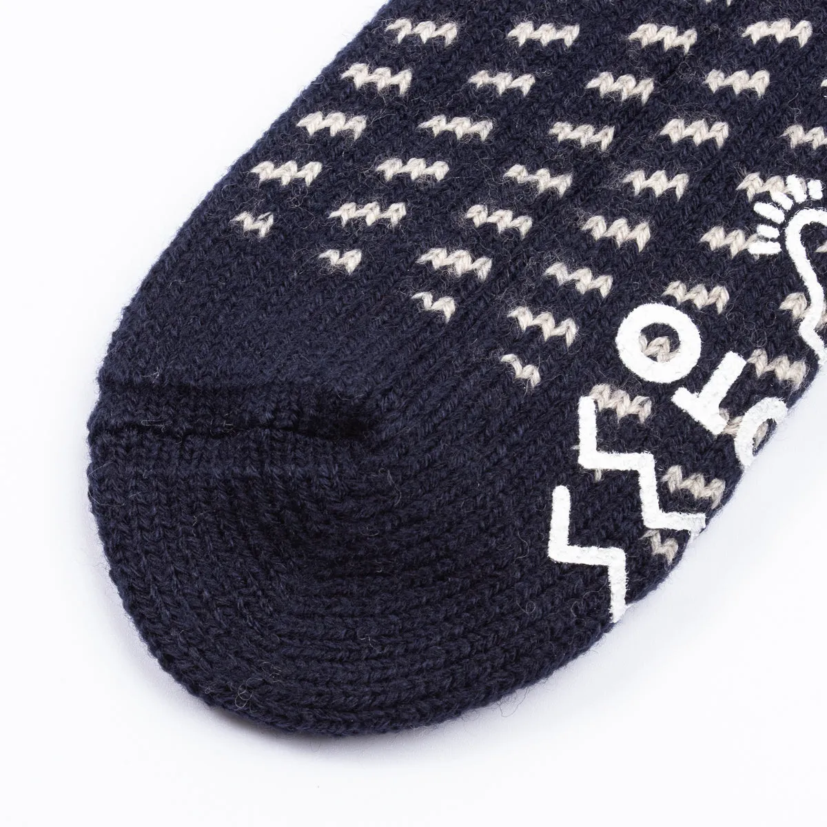 Comfy Room Socks - Bird's Eye Navy