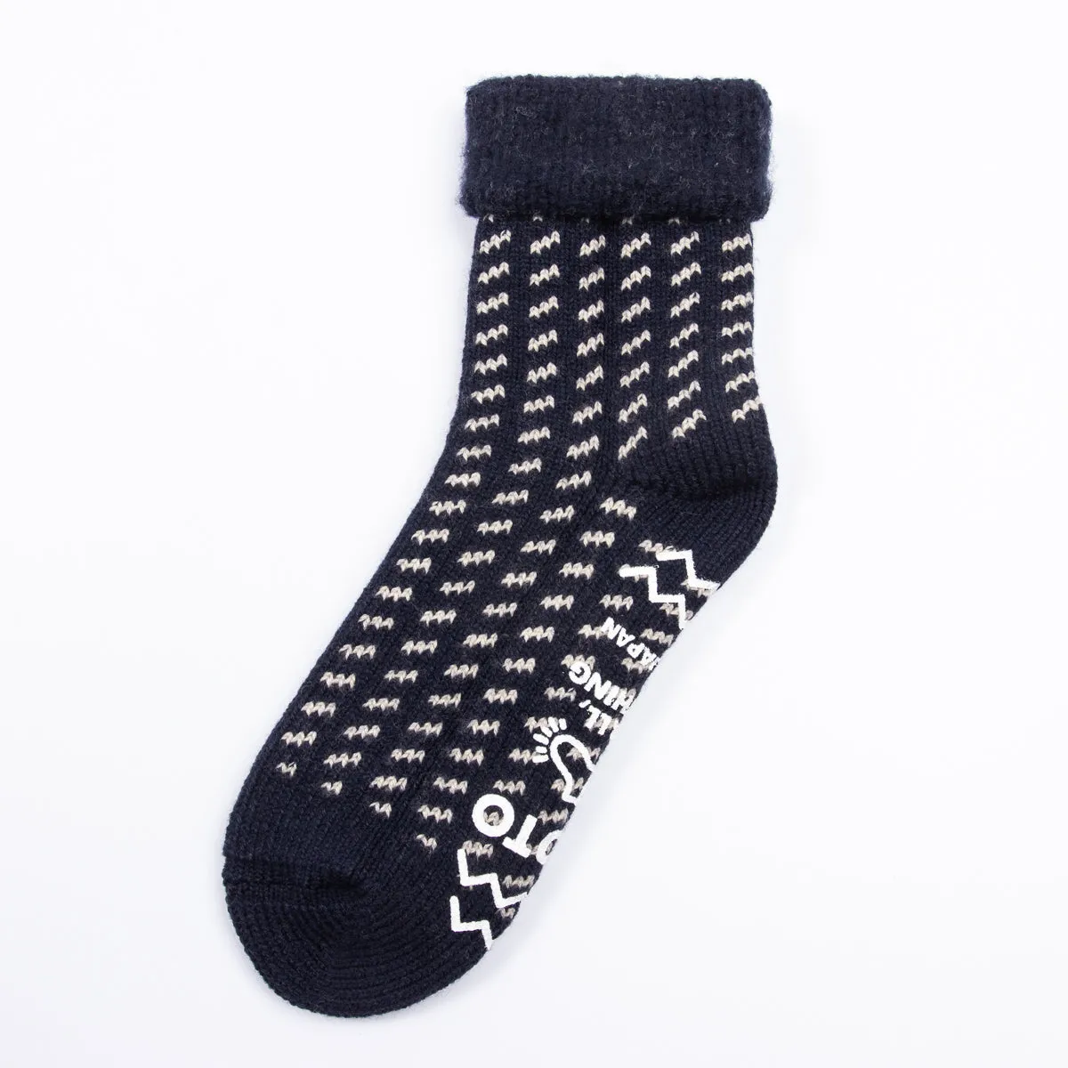 Comfy Room Socks - Bird's Eye Navy