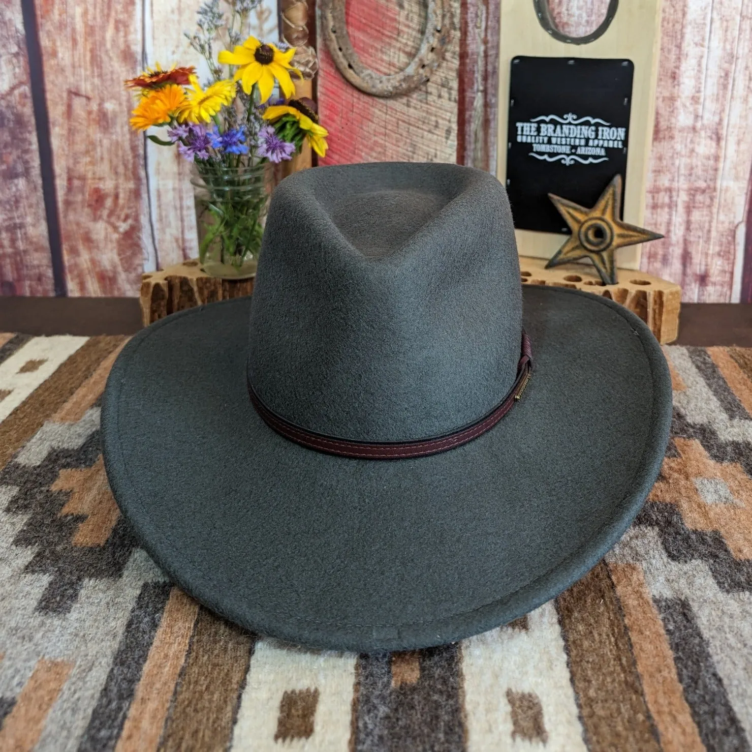 Crushable Wool Hat the "Bozeman" by Stetson TWBOZE-8130