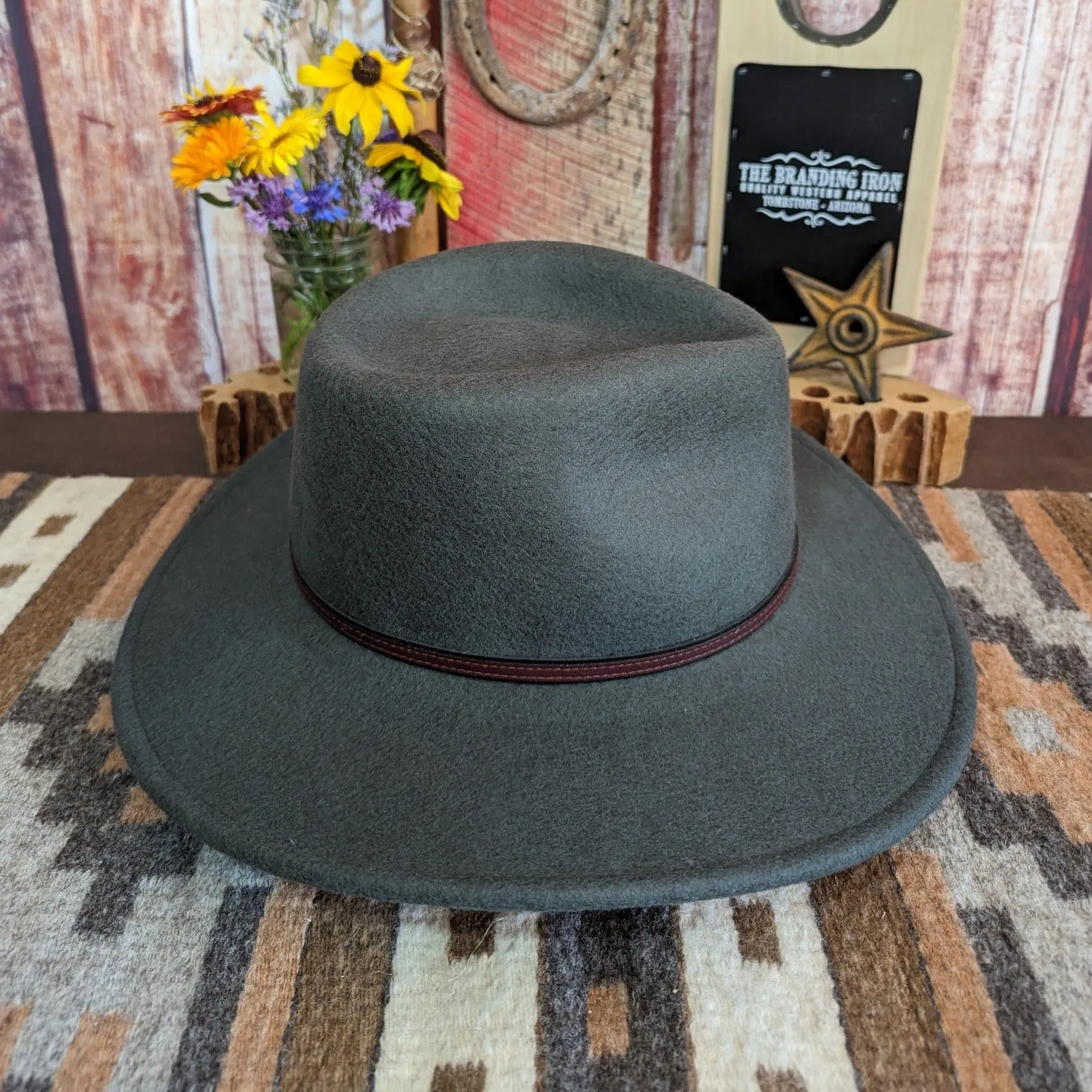 Crushable Wool Hat the "Bozeman" by Stetson TWBOZE-8130