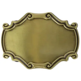 CTM® Blank Vintage Frame Style Belt Buckle