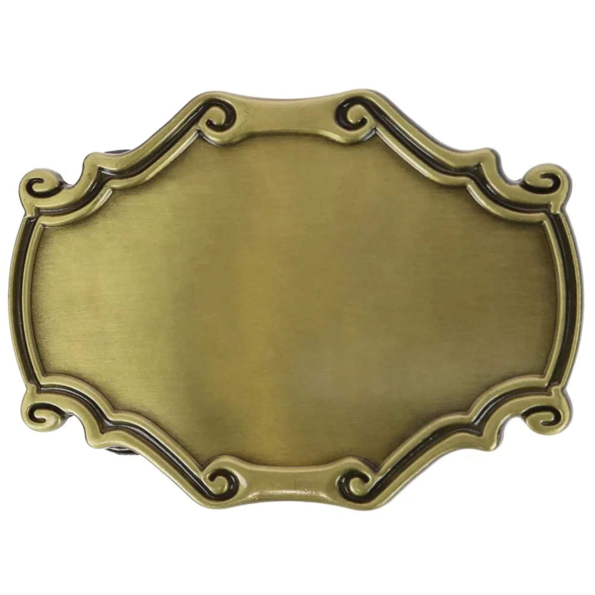 CTM® Blank Vintage Frame Style Belt Buckle