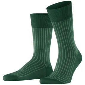 Falke Oxford Stripe Socks - Hunter Green