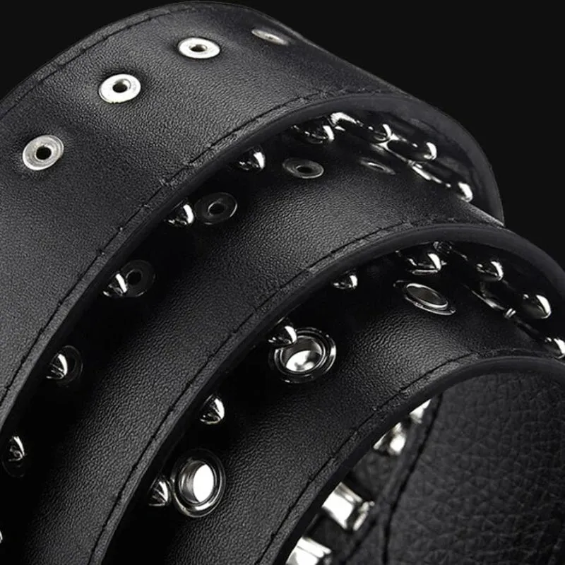 Funki Buys | Belts | Unisex Hollow Bullet Shape Decoration Belt