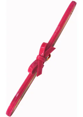 Gold Rush Belt in Hot Pink by Banned