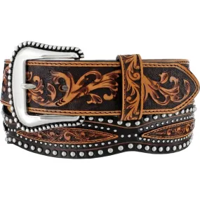 Leegin Mens Austin Scallop Belt Style C42293