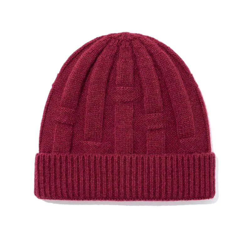 Men’s Wool Knitted Beanie Hats