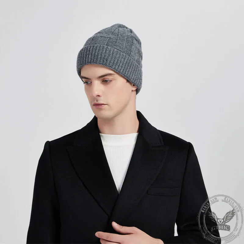 Men’s Wool Knitted Beanie Hats