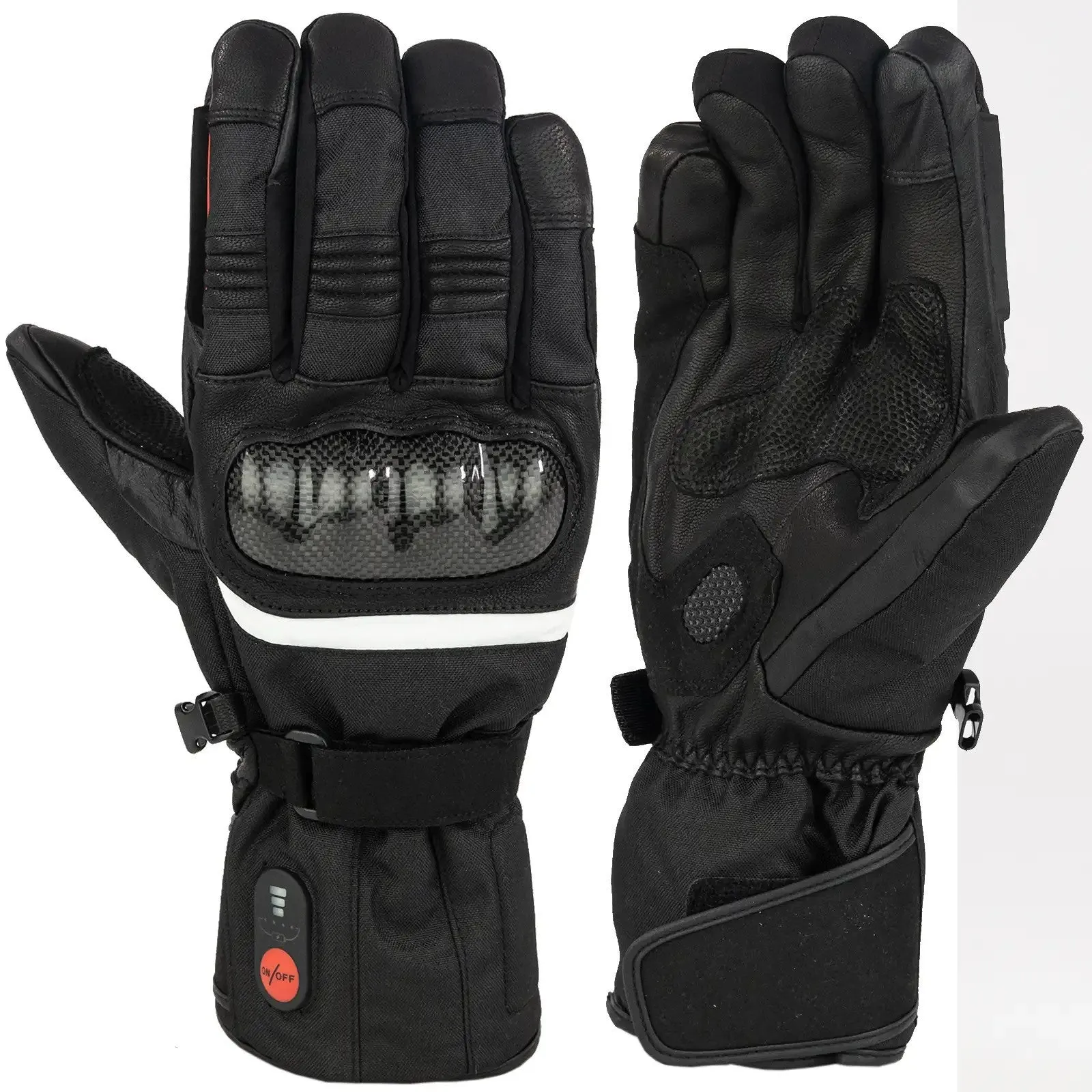 MIDA MG-2 CE Heated Waterproof Motorcycle Gloves