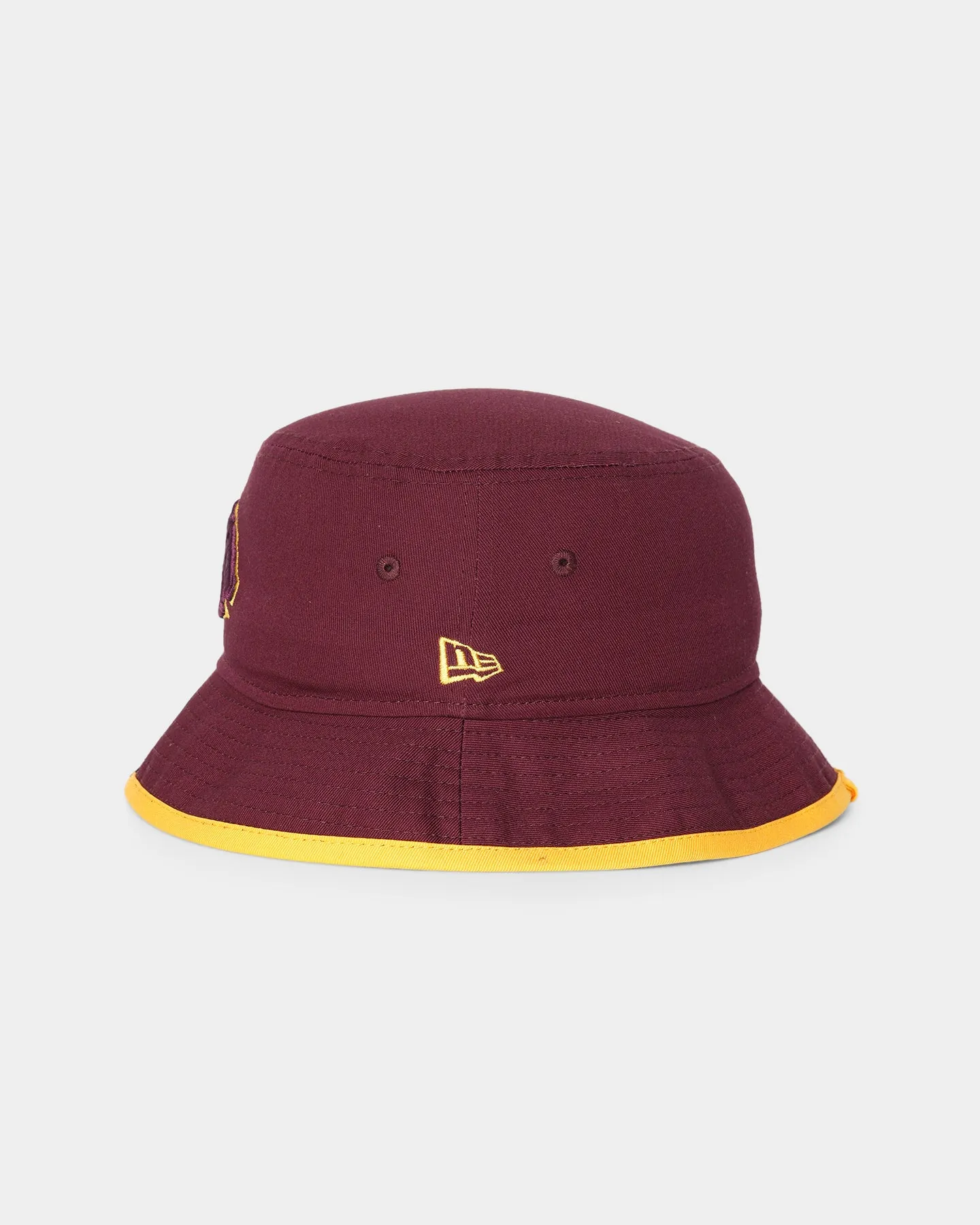 New Era Brisbane Broncos NRL '22 Bucket Hat Dark Purple