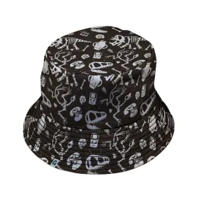 Retro Fossils and Dinosaurs Bucket Hat