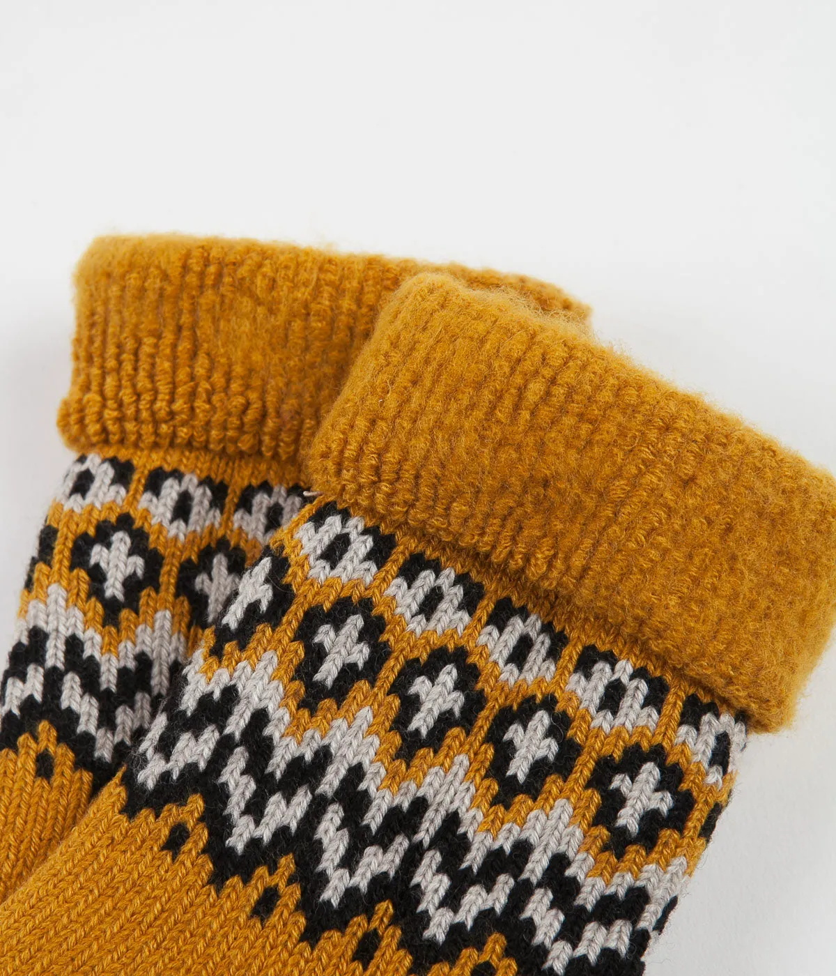 RoToTo Comfy Room Socks - Nordic Yellow