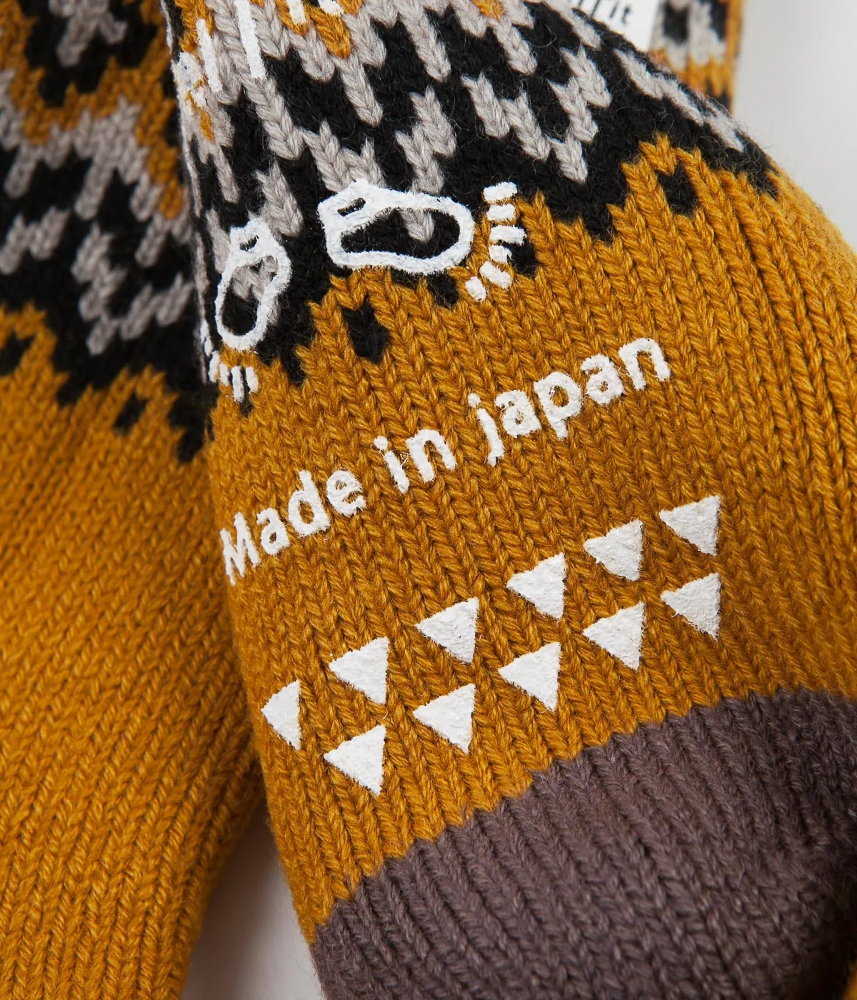 RoToTo Comfy Room Socks - Nordic Yellow