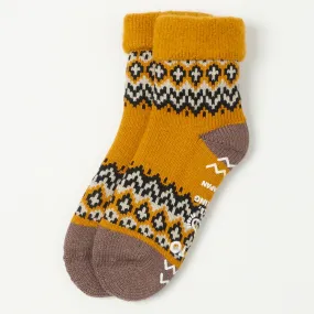 RoToTo Nordic Comfy Room Sock - Yellow