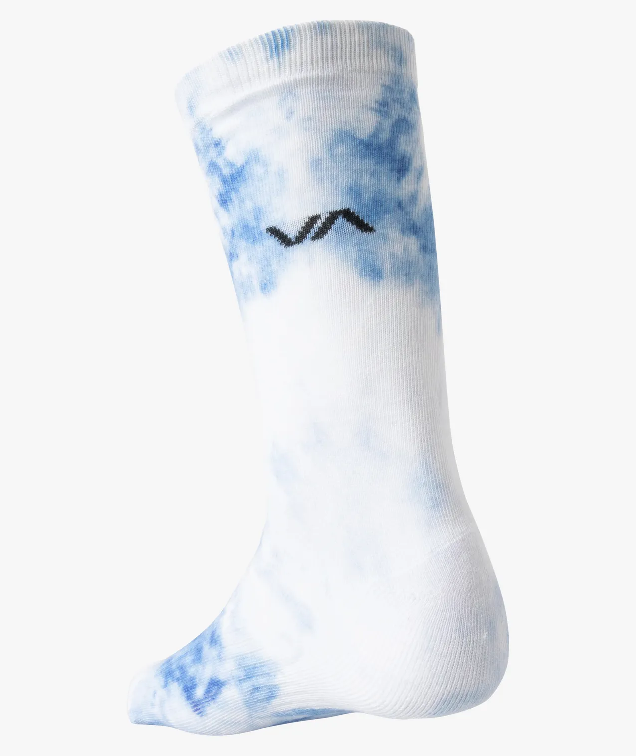 RVCA 2 Pack Tie Dye Crew Socks-Blue