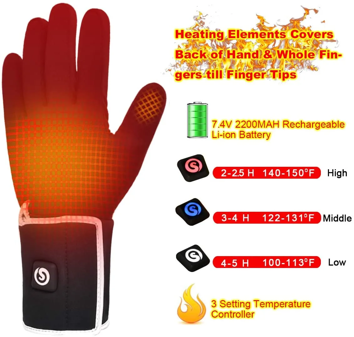 S05 Unisex Heated Gloves