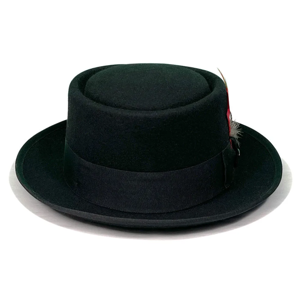 Saint Martin - Wool Felt Pork Pie Hat