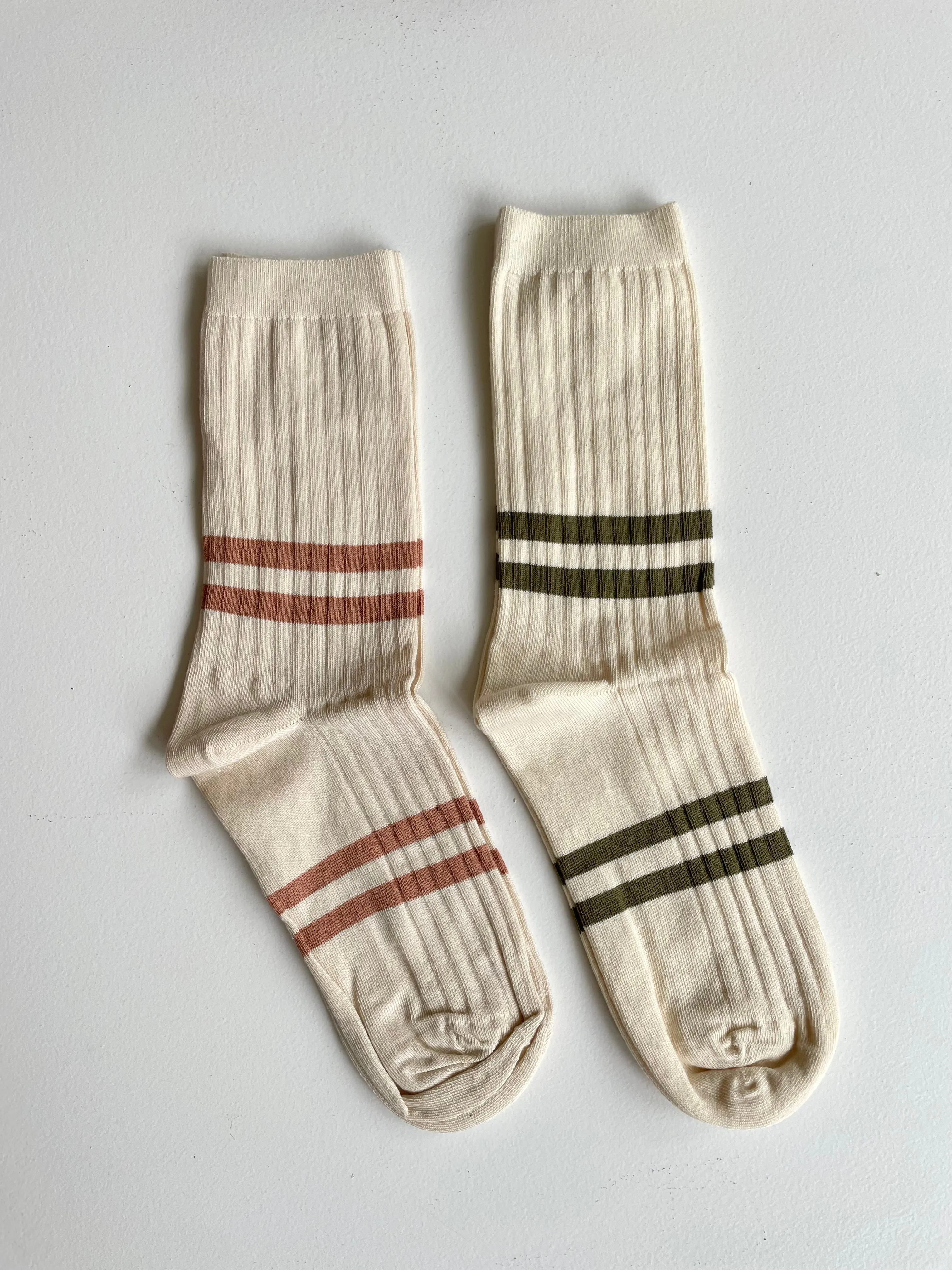 SALE | Escuyer Striped Cotton Socks