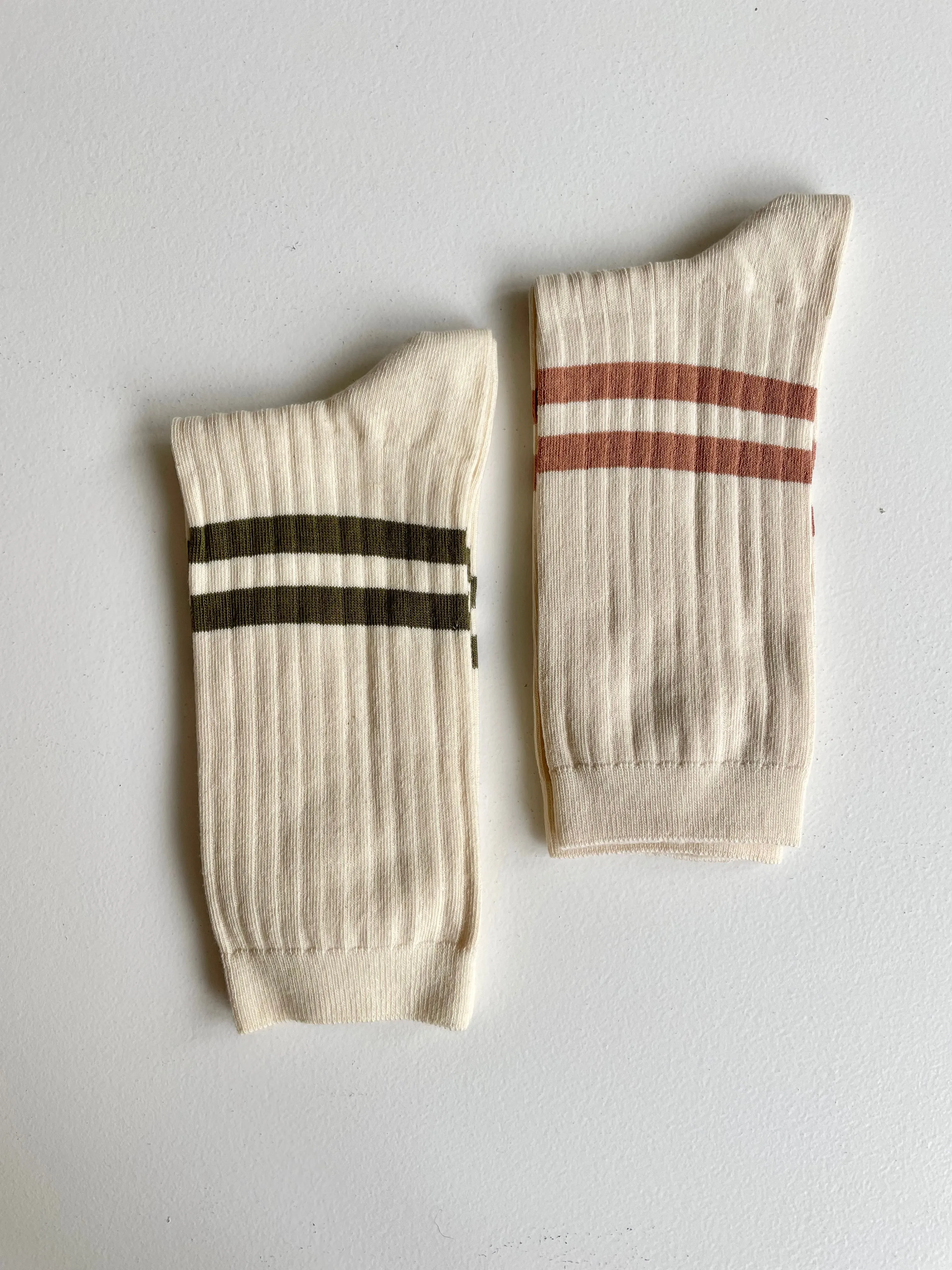 SALE | Escuyer Striped Cotton Socks