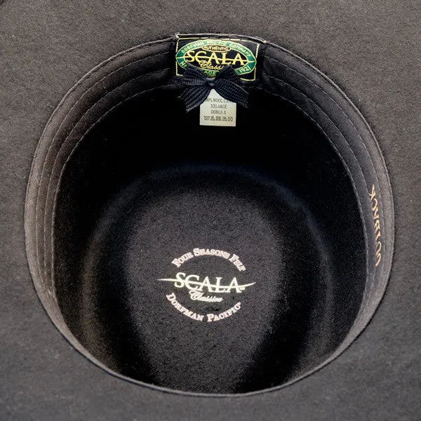 Scala - Crushable Wool Felt Outback Hat