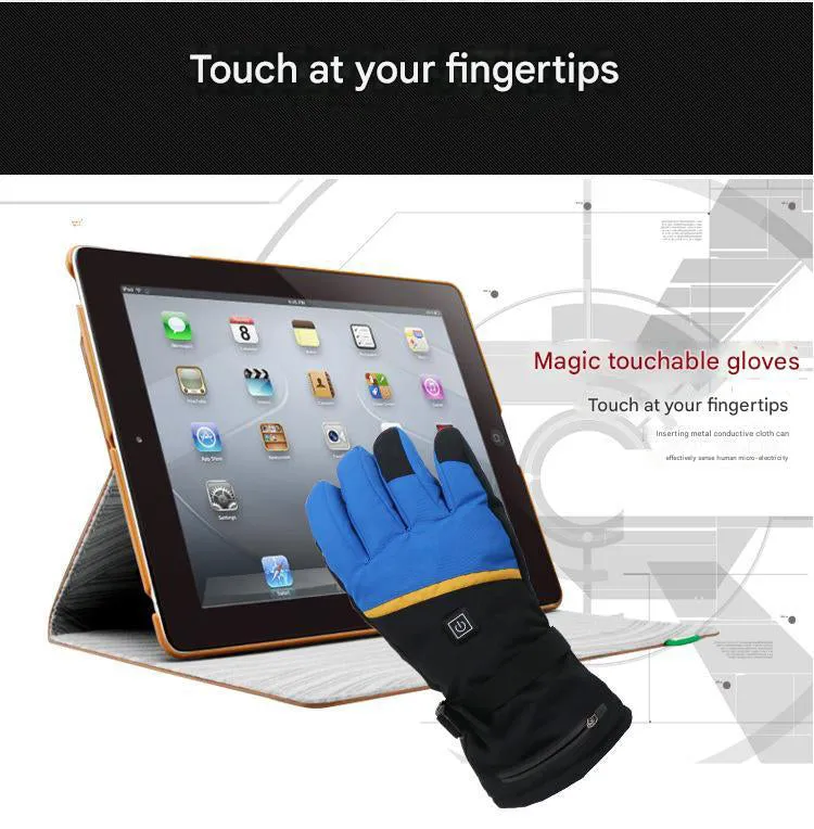 Touch Screen Heated Gloves