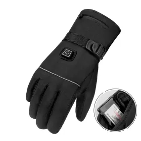 Winter Motorcycle Gloves Waterproof Heated Guantes